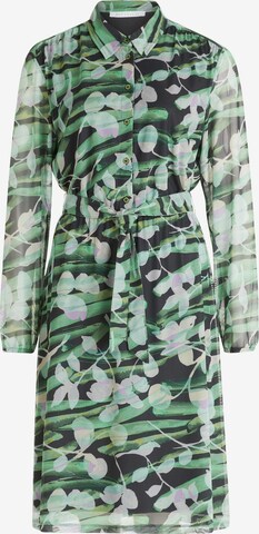 Robe-chemise Betty & Co en vert : devant