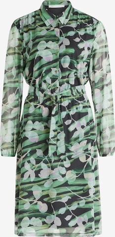 Betty & Co Shirt Dress in Green: front