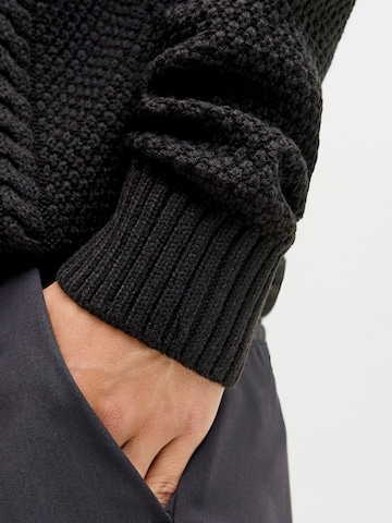 juoda JACK & JONES Megztinis 'JJPAUL'