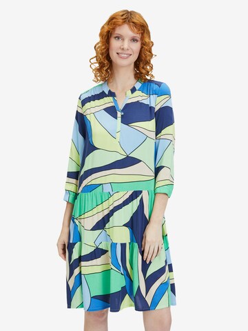 Robe Betty Barclay en bleu : devant