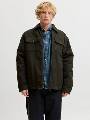 Giacca di mezza stagione di JACK & JONES in verde: frontale