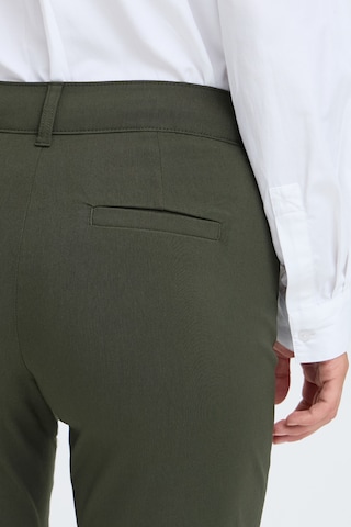 b.young Slim fit Trousers ' Dixi ' in Green
