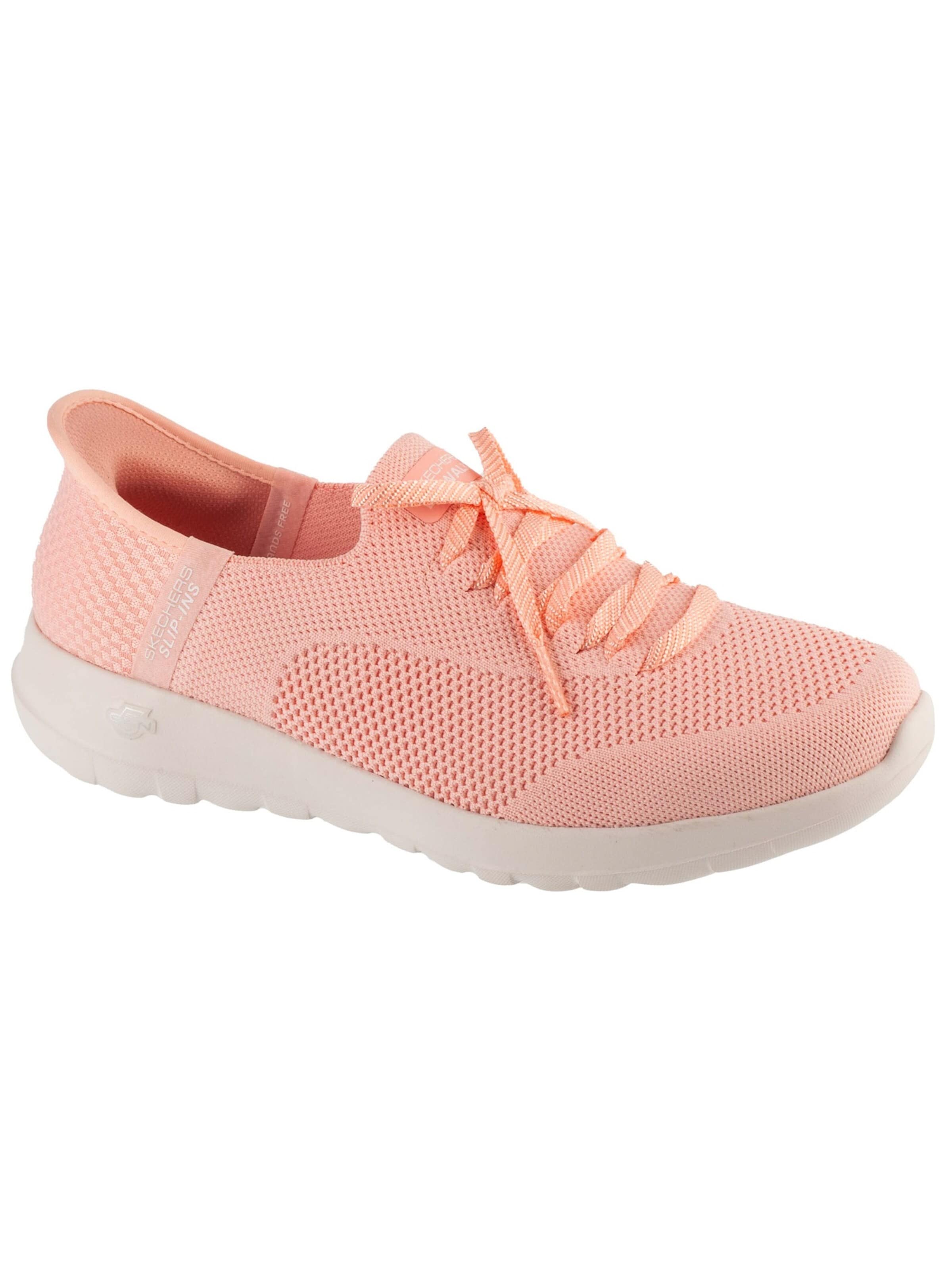 SKECHERS Platform trainers 'Go Walk Joy - Abby' in Pink: front