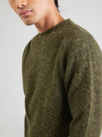 NORSE PROJECTS - Jersey 'Birnir' en verde