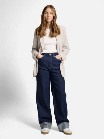 TOM TAILOR DENIM Wide leg Jeans 'Linou' in Blue: front