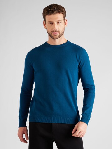 JACK & JONES Sweater in Blue: front
