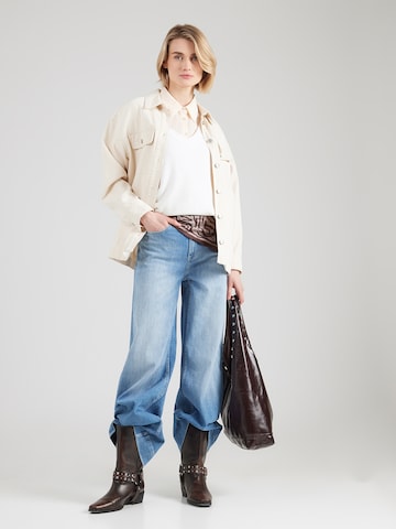 Wide Leg Jean Rich & Royal en bleu