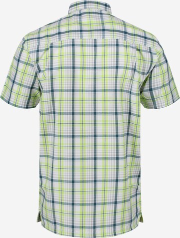 REGATTA Regular fit Athletic Button Up Shirt 'Mindano IV' in Green