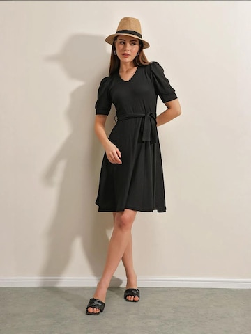 Bigdart Strickkleid in Schwarz
