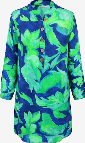 Haris Cotton Tuniek in Blauw: voorkant