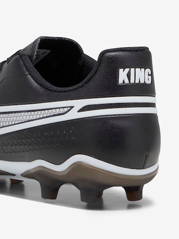 Chaussure de foot 'King Match' PUMA en noir