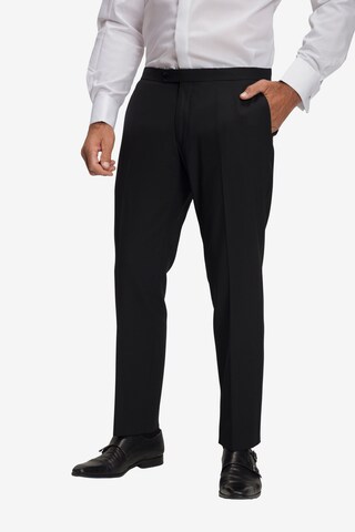 JP1880 Regular Pantalon in Zwart: voorkant
