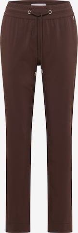 CECIL Tapered Pants 'Tracey' in Brown: front