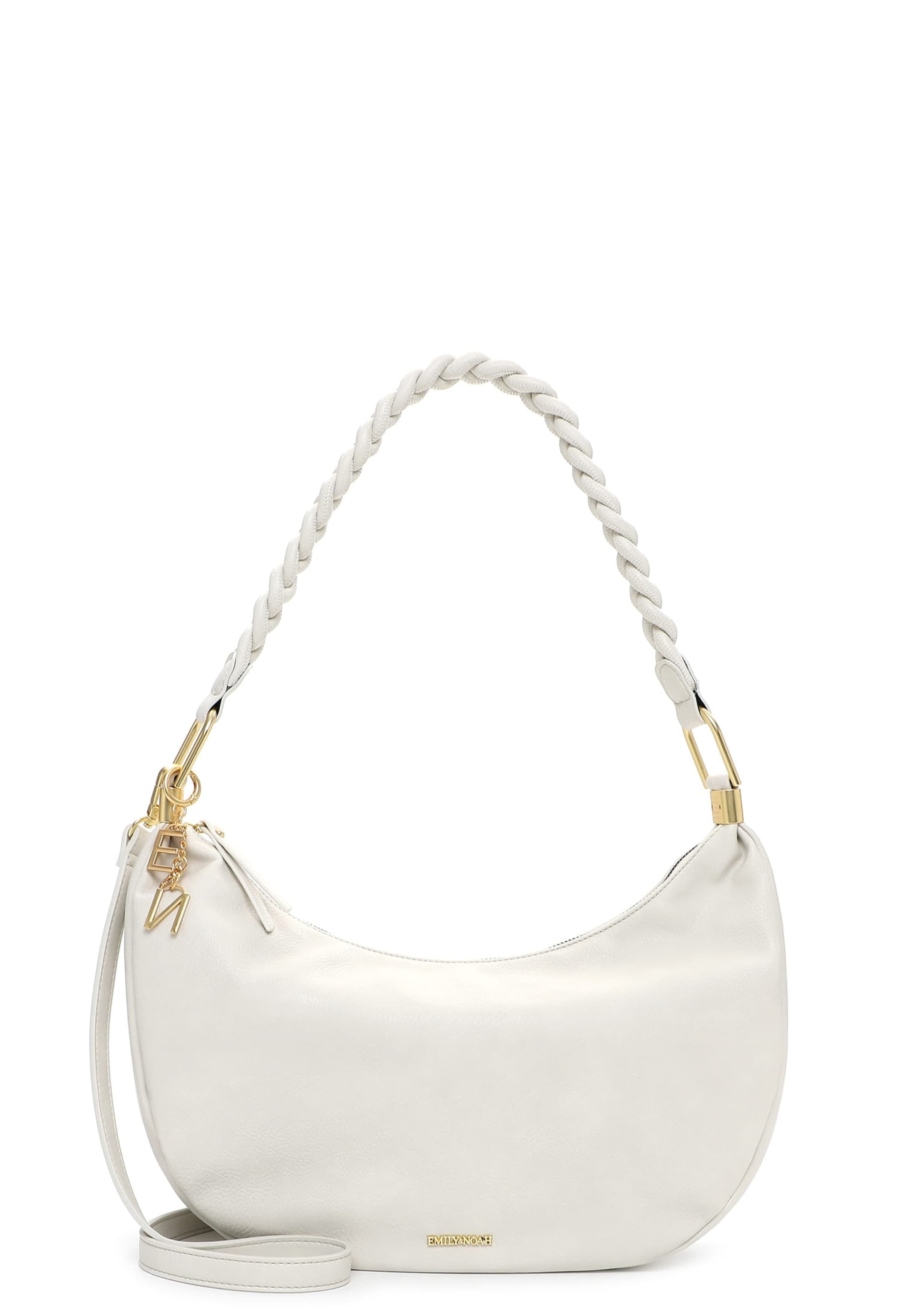 Poche ventrale 'Judith' Emily & Noah en blanc : devant