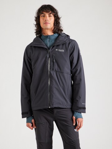 COLUMBIA Outdoorjas 'Explorer's Edge II' in Zwart: voorkant