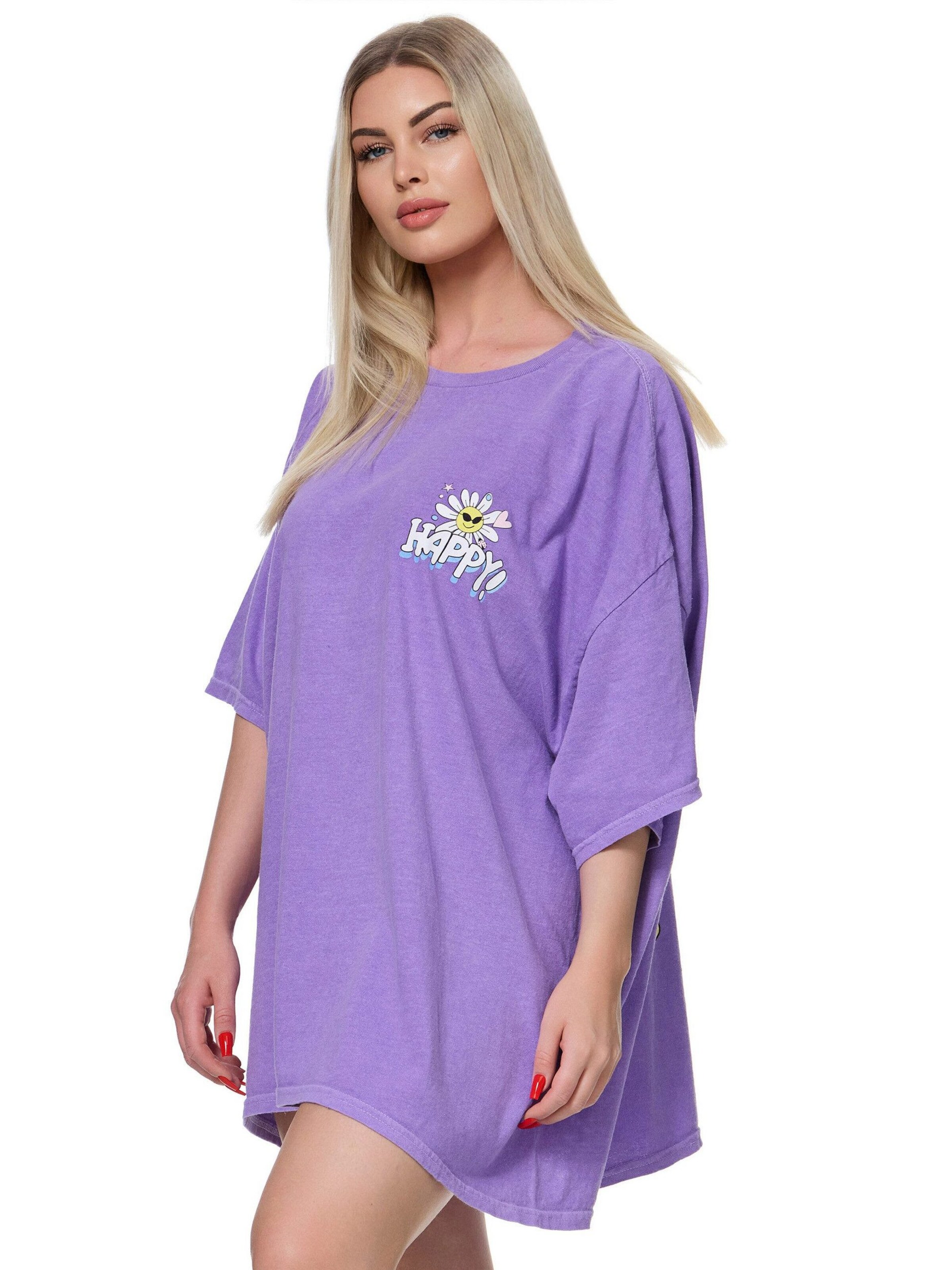 Worldclassca Oversized Shirt in Purple
