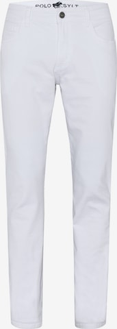 Polo Sylt Regular Jeans in White: front