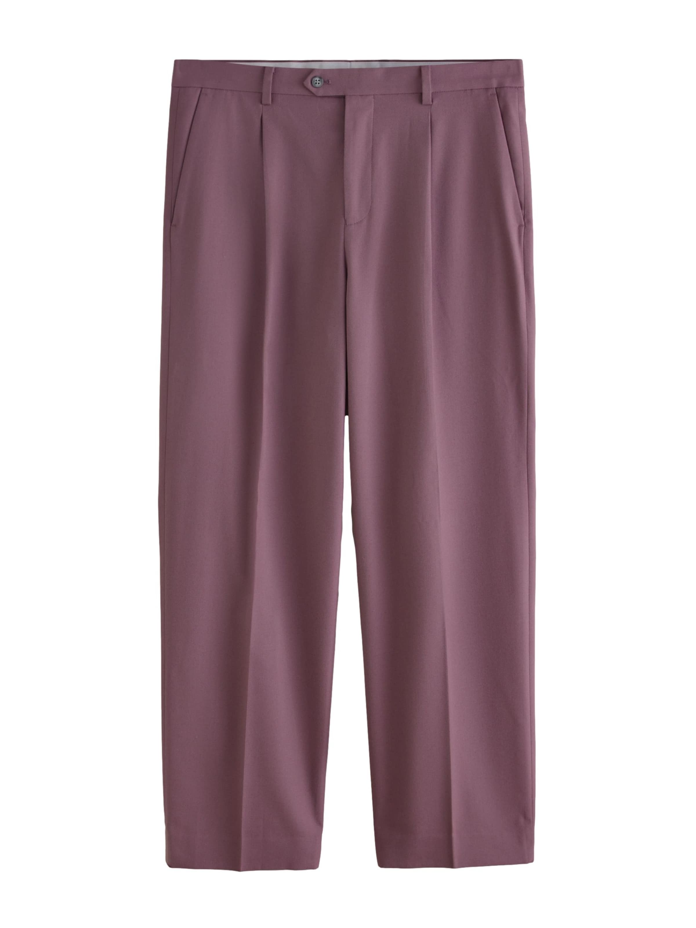 Next Pleat-front trousers in 40-42/Regular in Mauve, Item view