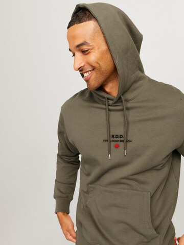 JACK & JONES Свитшот 'JJRDDBENJAMIN' в Зеленый