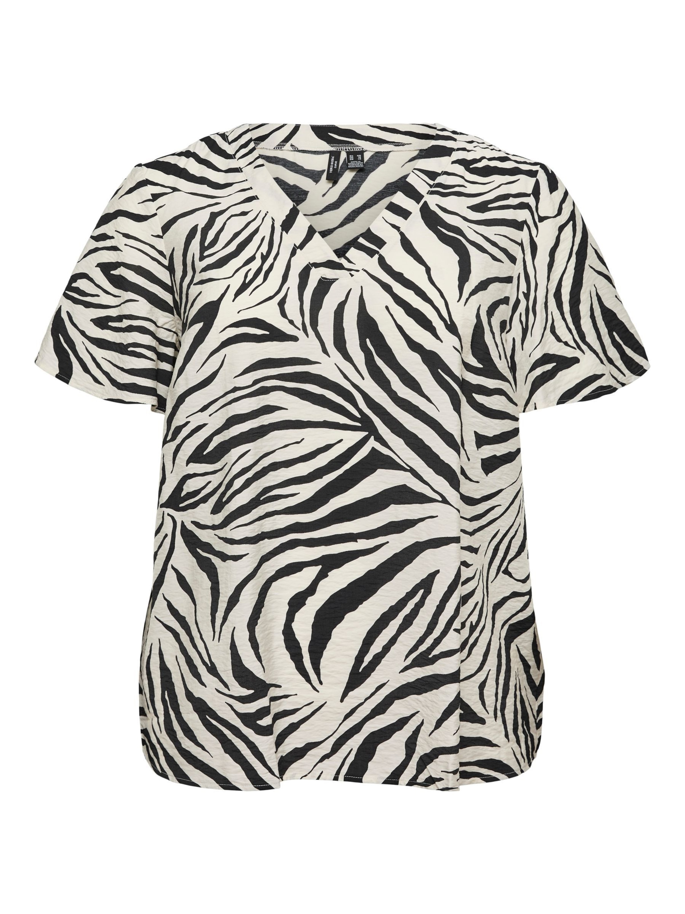Vero Moda Curve - Blusa en beige: frente