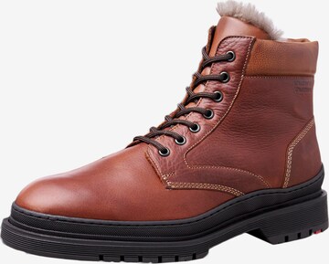 LLOYD Lace-Up Boots 'Hollis' in Brown: front