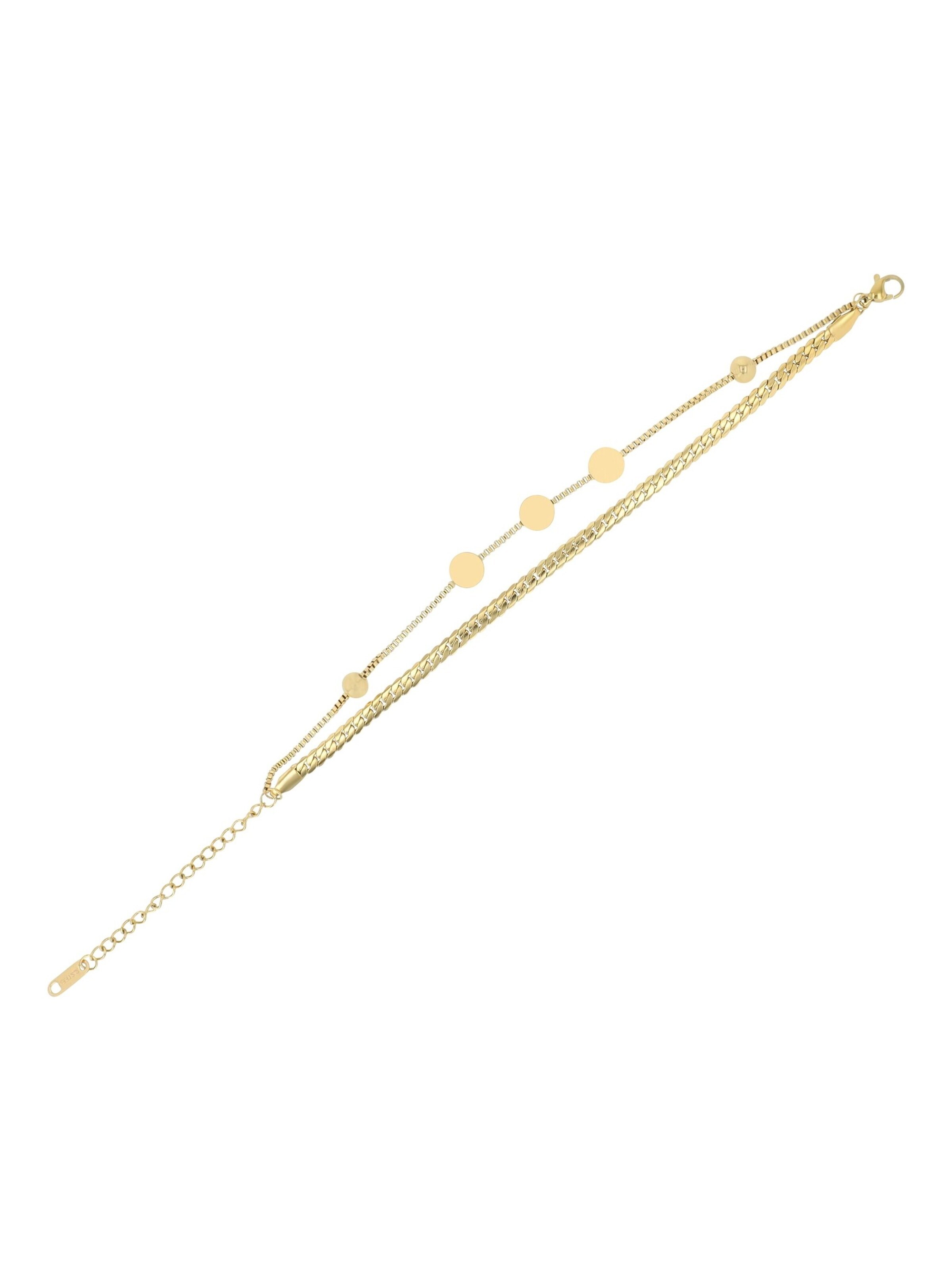 Akzent Bracelet 'Perita, langlebig' in Gold