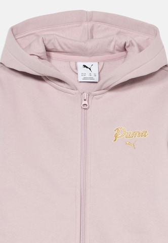 PUMA Tepláková souprava 'ESS SCRIPT' – pink