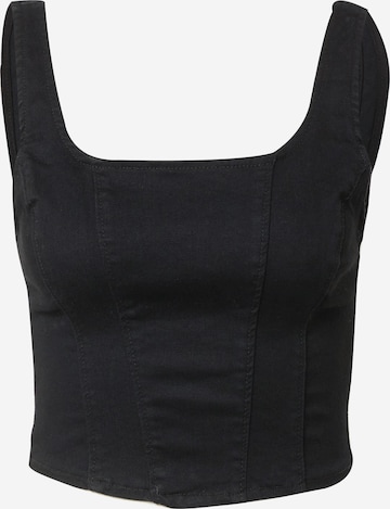 LTB Top 'Vevina' in Black: front