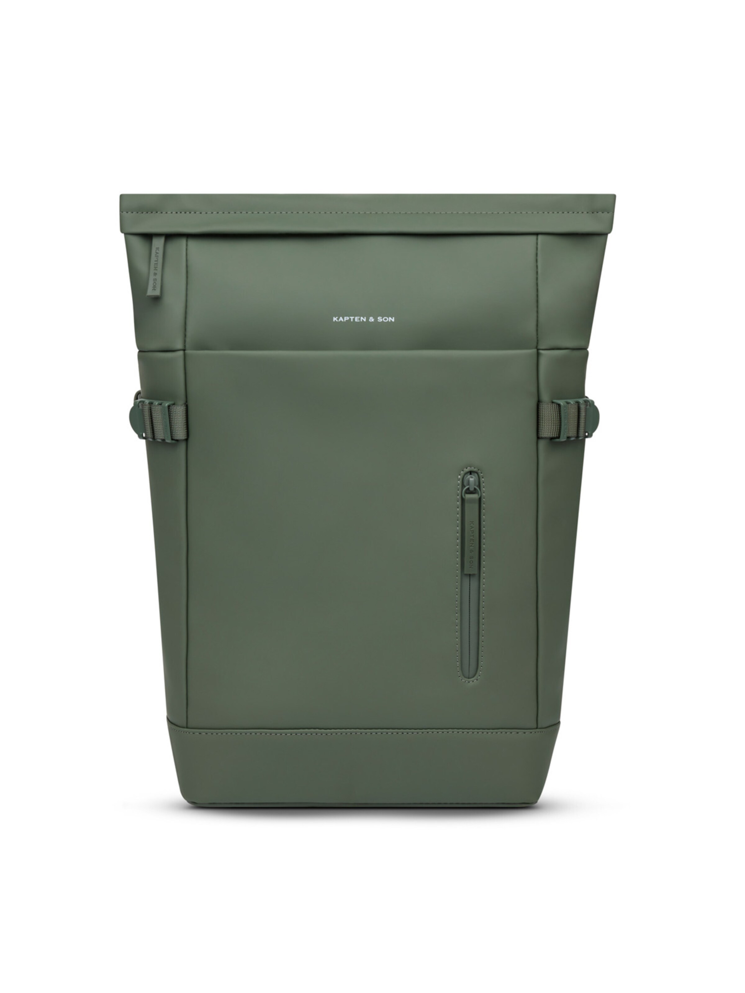 Kapten & Son Rucksack 'Helsinki'‌‌‌ in Grün: Vorderseite