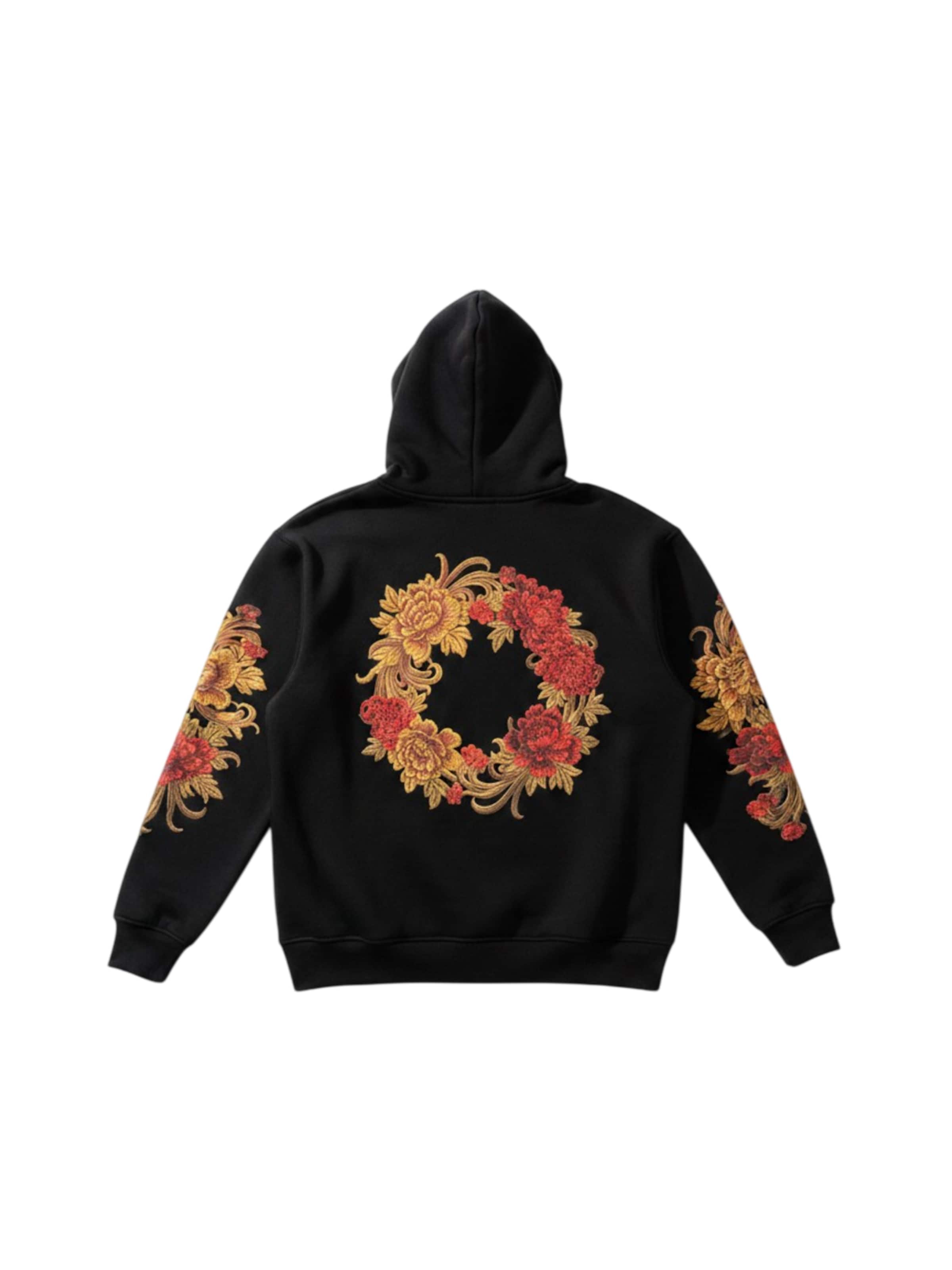 Sweat-shirt Kleidermafia en noir : devant