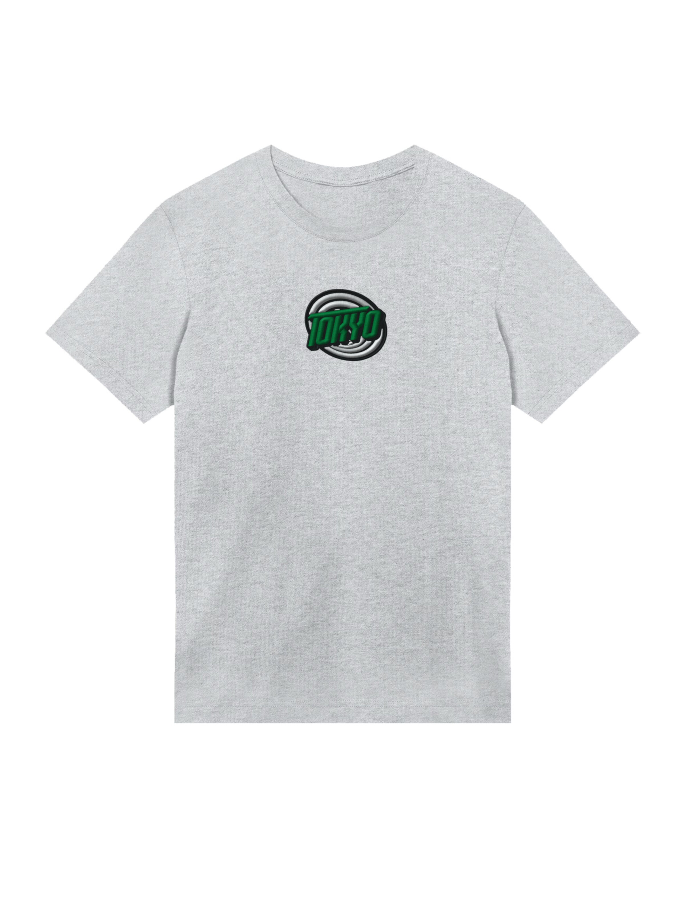 T-Shirt 'Tokyo' F4NT4STIC en gris : devant