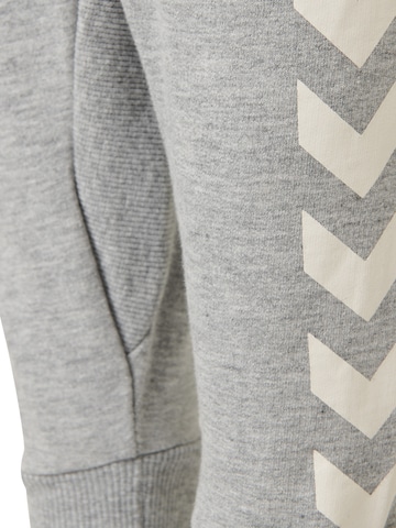 Hummel Tapered Workout Pants in Grey