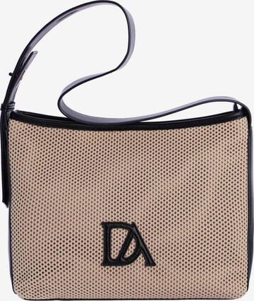 Don Algodon - Bolso de hombro 'Nayade' en beige: frente