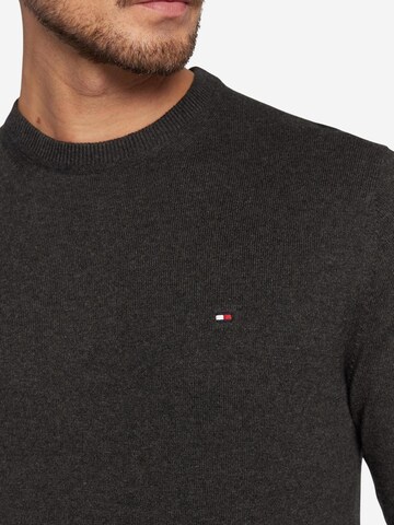 TOMMY HILFIGER Tricot 'PIMA ORG CTN CASHMERE MW0MW28046' in Grijs
