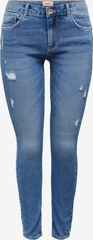 Only Petite - Skinny Vaquero 'ONLDaisy' en azul: frente