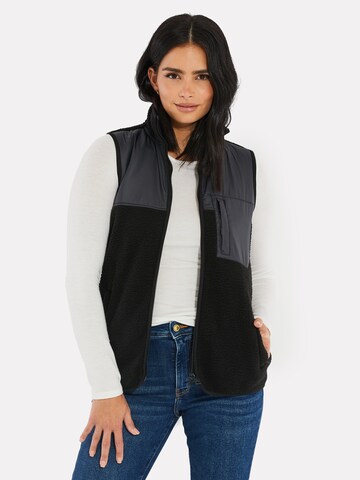 Threadbare Bodywarmer 'Harold' in Zwart: voorkant