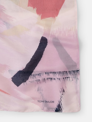 TOM TAILOR Scarf in Pink