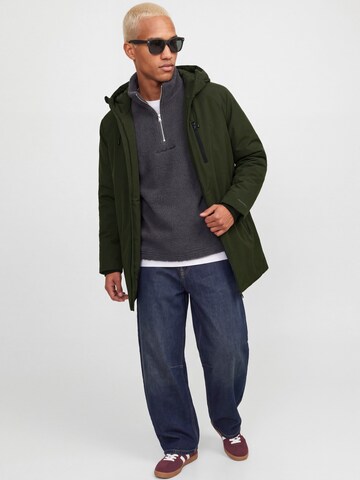 JACK & JONES Φθινοπωρινό και ανοιξιάτικο μπουφάν 'JJSAGE' σε πράσινο