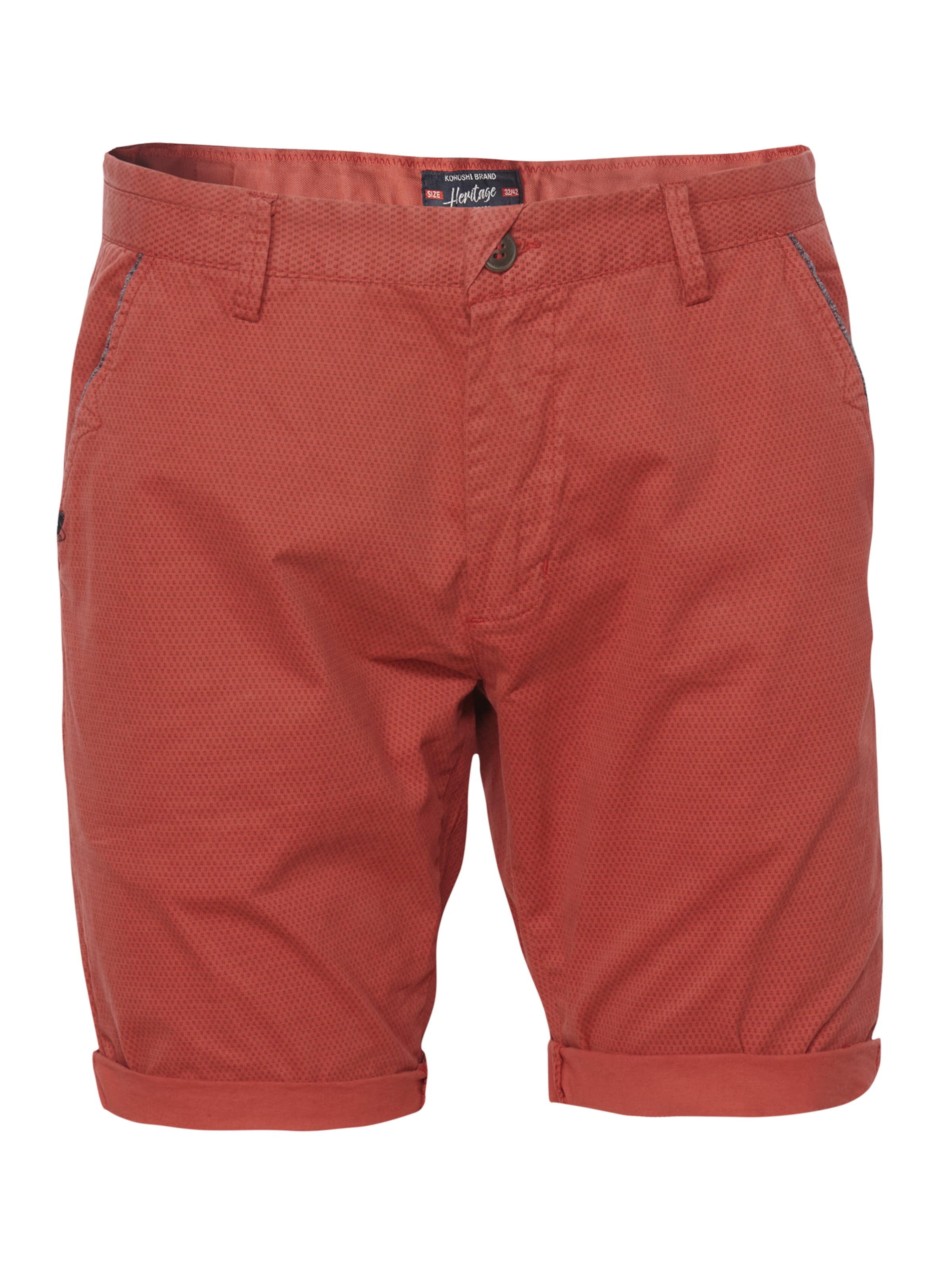 Pantalon KOROSHI en rouge : devant