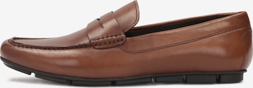 Kazar Moccasins in Brown: front