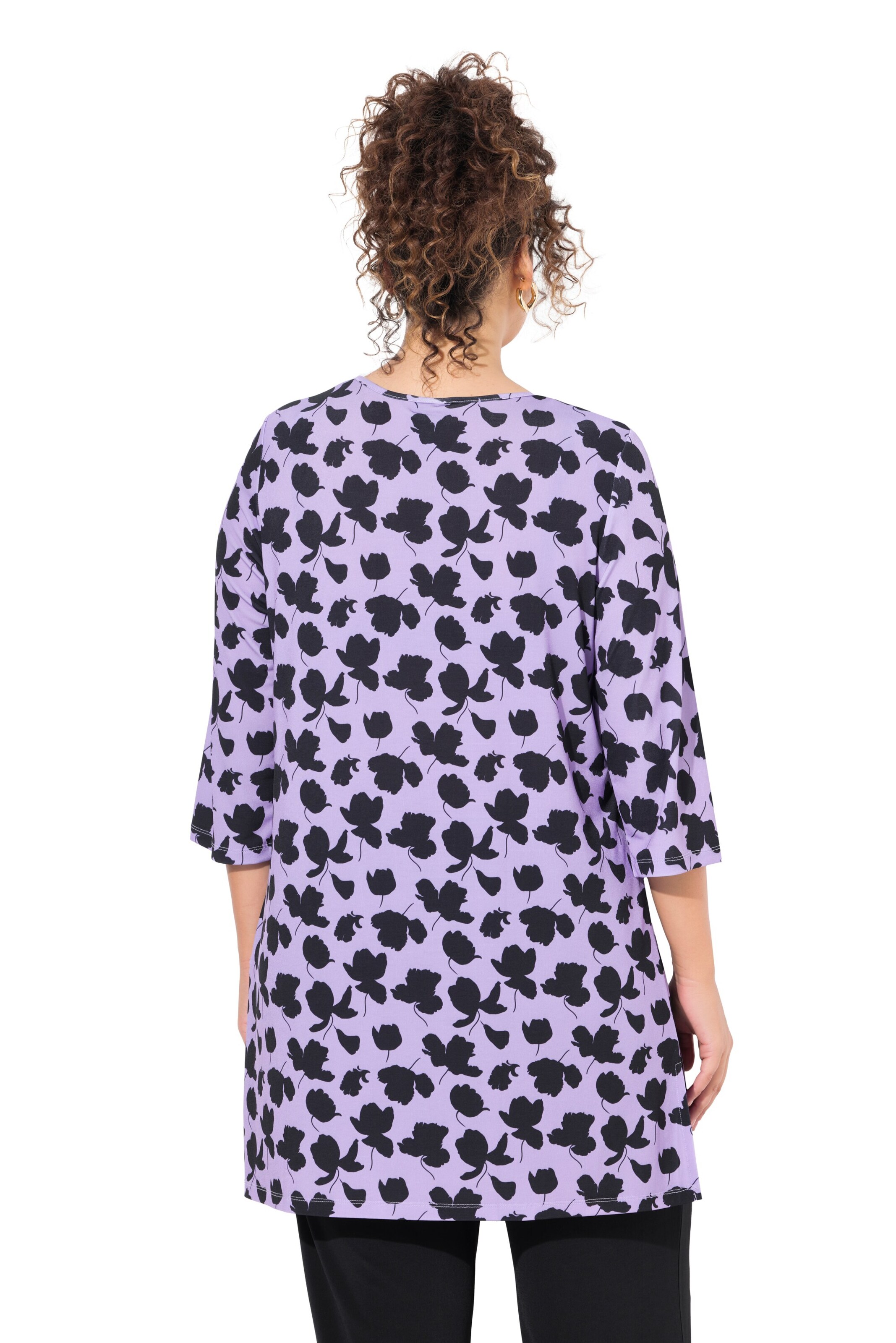 Ulla Popken Shirt in Purple