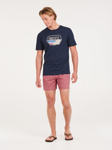 PROTEST Shirt 'PRTSTAN' in Blauw