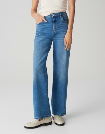 OPUS Wide Leg Jeans 'Mivy' i blå: forside