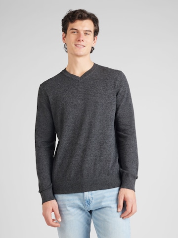 Pull-over BURTON MENSWEAR LONDON en gris : devant