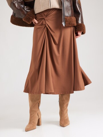 Gonna 'Nina' di ABOUT YOU in marrone: frontale