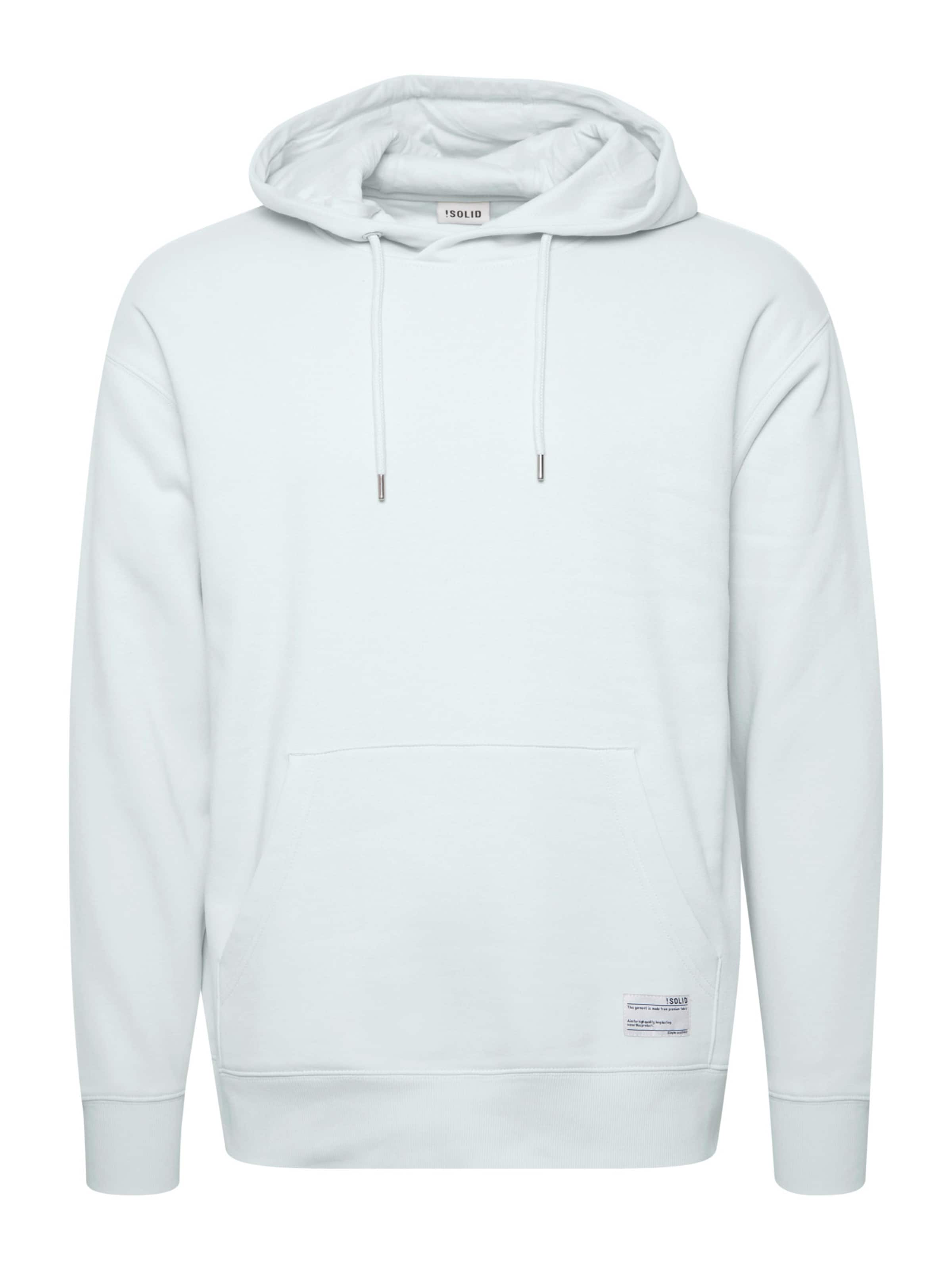 Pull-over 'Lenz' !Solid en bleu : devant