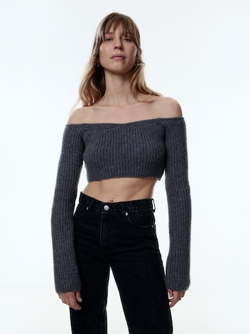 EDITED Sweater 'Wanda' in Grey: front