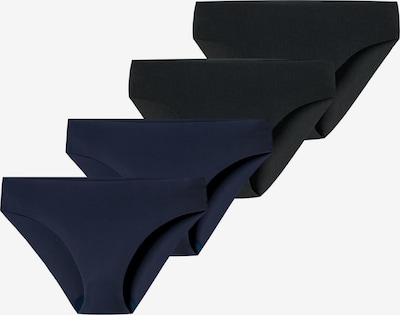 SCHIESSER Slip ' Invisible Light ' in XS in nachtblau / schwarz, Produktansicht
