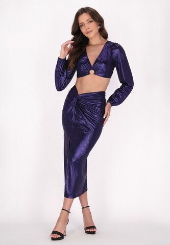 faina Top in Purple