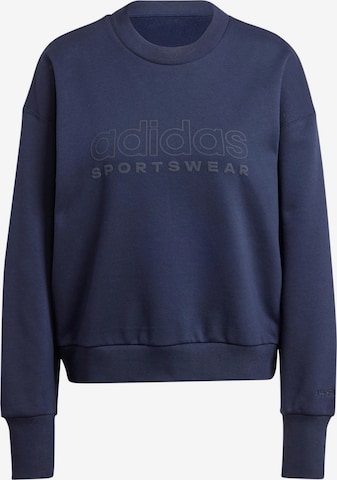 ADIDAS PERFORMANCE Sportsweatshirt 'All Szn' in Blau: Vorderseite